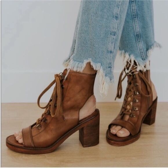 NWOB Free People City Of Lights Heels Size 9 - Picture 6 of 8